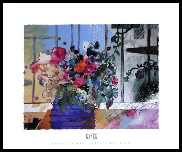 PG G-279 Greens, Pinks, Purples. Blues